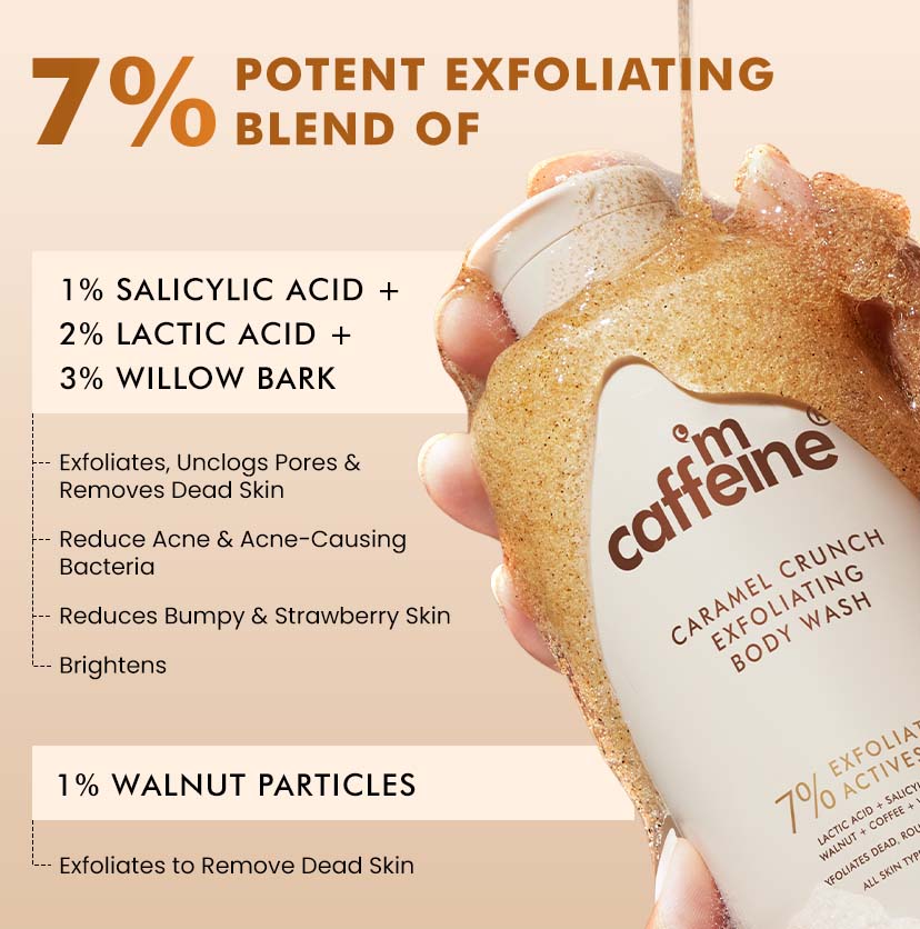 Exfoliating Caramel Crunch Body Wash - 300 ml - Image 4