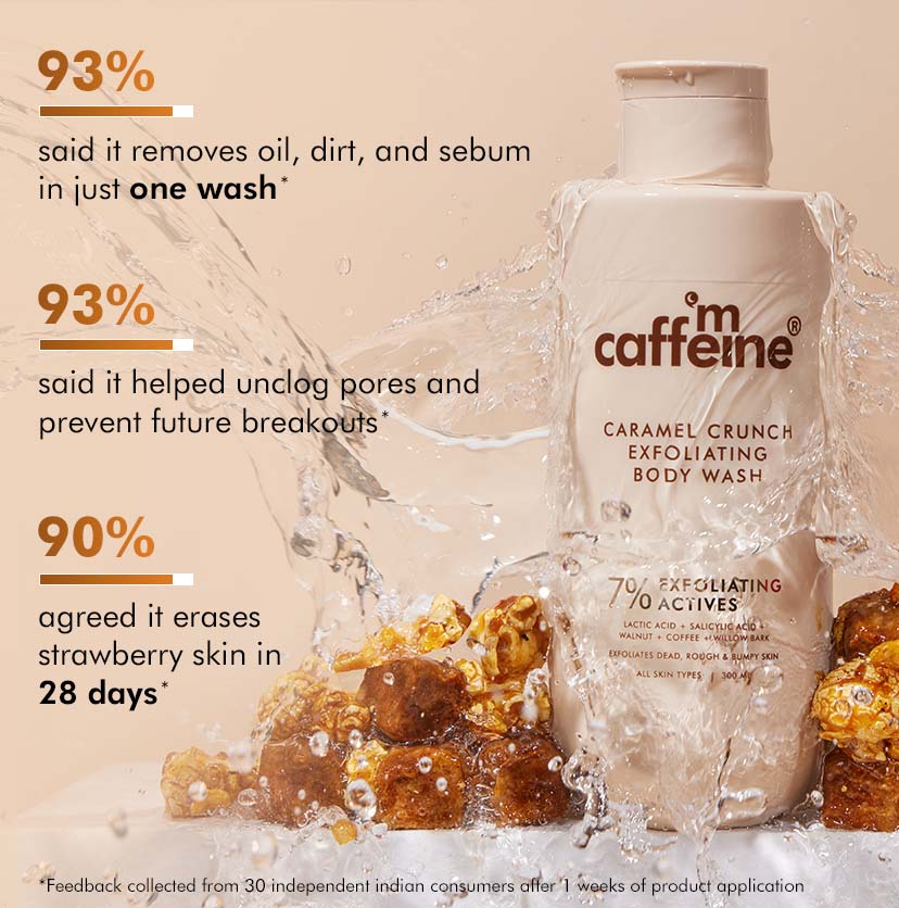 Exfoliating Caramel Crunch Body Wash - 300 ml - Image 9