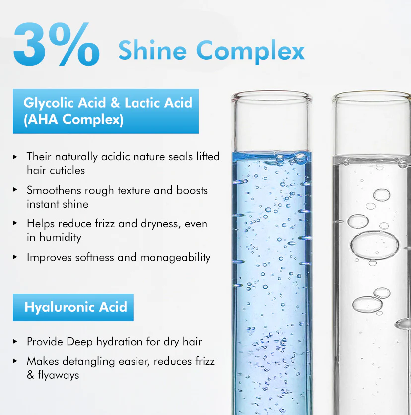 High Shine Glossy Hair Shampoo  3% Shine Complex - Image 4