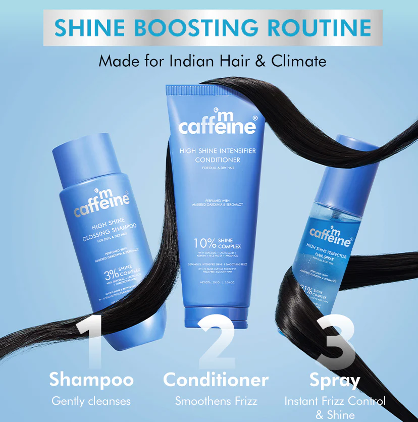 High Shine Glossy Hair Shampoo  3% Shine Complex - Image 8