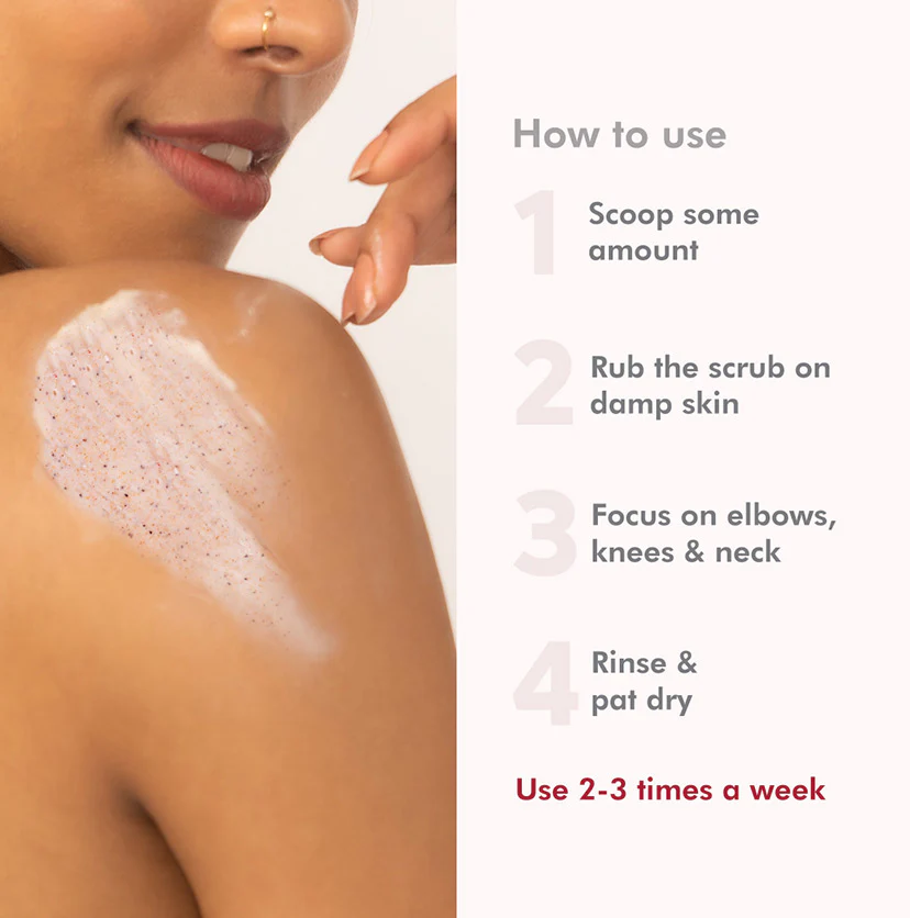 Moisturizing & Creamy Coffee Body Scrub with Berries - 200g - Image 5